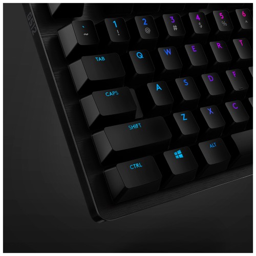 Клавіатура Logitech G512 Lightsync RGB Mechanical GX Blue USB UA Carbon (920-008946)