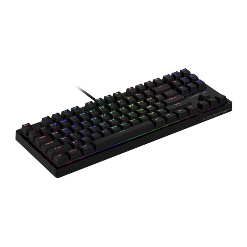 Клавіатура Hator Rockfall TKL Mecha Pink USB Black (HTK-621)