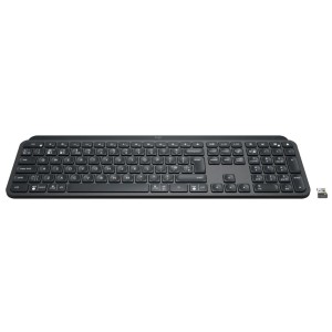 Клавіатура Logitech MX Keys Advanced for Business Wireless Illuminated UA Graphite (920-010251)