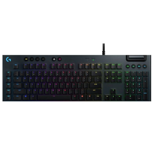 Клавіатура Logitech G815 Lightsync RGB Mechanical GL Tactile USB UA Black (920-008992)