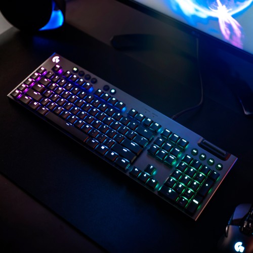 Клавіатура Logitech G815 Lightsync RGB Mechanical GL Tactile USB UA Black (920-008992)