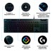 Клавіатура Logitech G815 Lightsync RGB Mechanical GL Linear USB UA Black (920-009008)