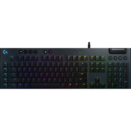 Клавіатура Logitech G815 Lightsync RGB Mechanical GL Linear USB UA Black (920-009008)