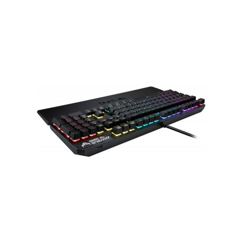 Клавіатура ASUS TUF Gaming K3 Kailh Red Switches USB UA Black (90MP01Q0-BKMA00)