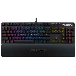 Клавіатура ASUS TUF Gaming K3 Kailh Red Switches USB UA Black (90MP01Q0-BKMA00)