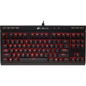 Клавіатура Corsair K63 Cherry MX Red UA USB Black (CH-9115020-RU)