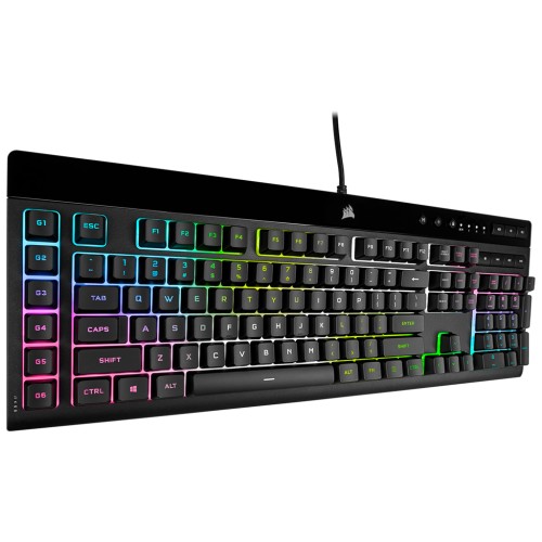 Клавіатура Corsair K55 RGB Pro XT USB UA Black (CH-9226715-RU)