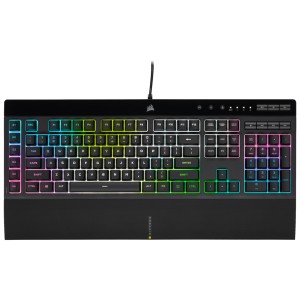 Клавіатура Corsair K55 RGB Pro XT USB UA Black (CH-9226715-RU)