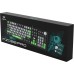 Клавіатура Aula F2088 PRO Plus 9 Green Keys KRGD Blue USB UA Black/Gray (6948391234892)