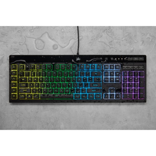 Клавіатура Corsair K55 RGB Pro USB UA Black (CH-9226765-RU)