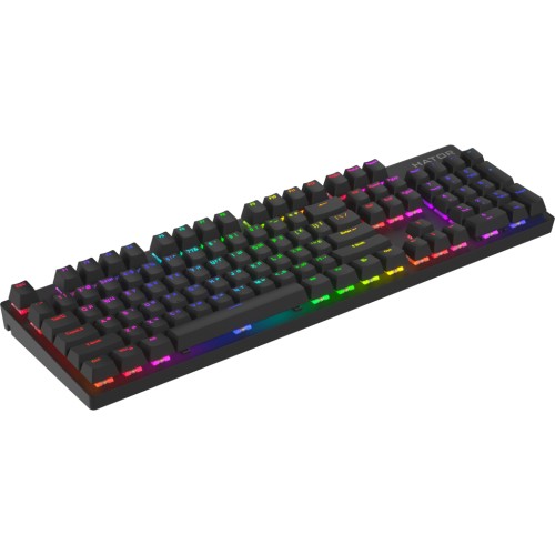 Клавіатура Hator Starfall RGB Hotswap Gateron Red switch USB Black (HTK-597)