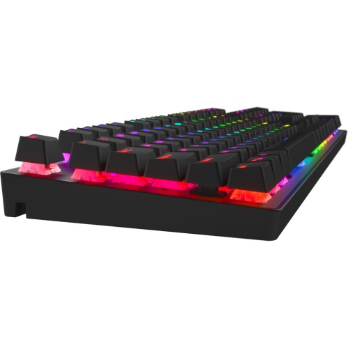 Клавіатура Hator Starfall RGB Hotswap Gateron Red switch USB Black (HTK-597)