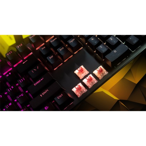 Клавіатура Hator Starfall RGB Hotswap Gateron Red switch USB Black (HTK-597)