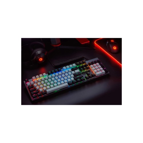 Клавіатура Lorgar Azar 514 RGB USB UA White (LRG-GK514W-UA)