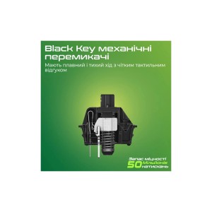 Клавіатура Vertux Tungsten USB Black (tungsten.black)