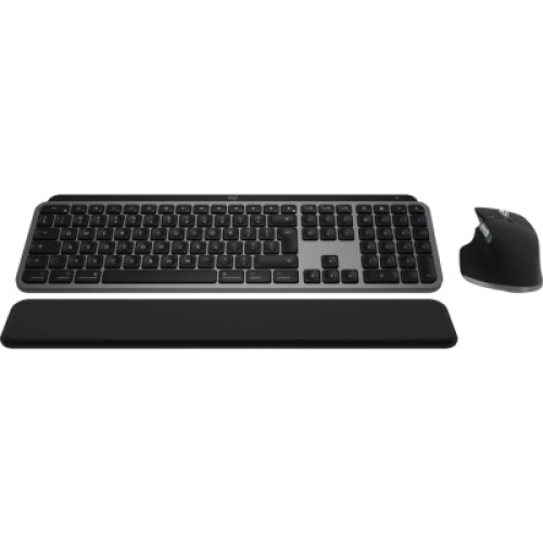 Клавіатура Logitech MX Keys S Combo для MAC Bluetooth/Wireles UA Space Grey (920-012845)