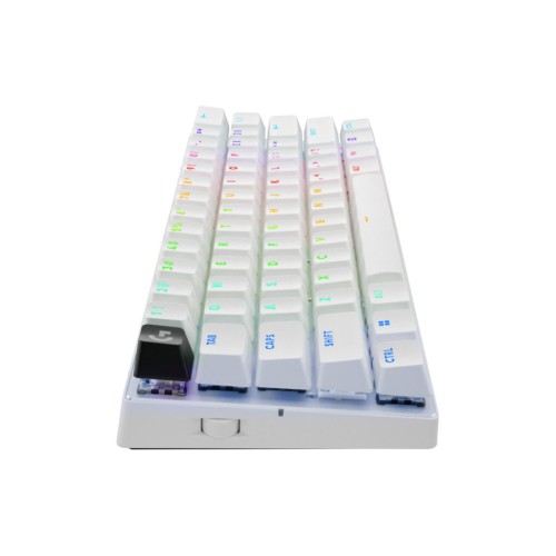 Клавіатура Logitech G Pro X 60 Lightspeed GX Tactile Wireless/Bluetooth UA White (920-011930)