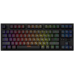 Клавіатура OfficePro MK180B Hot-Swap Red Swich RGB USB UA Black (MK180B)