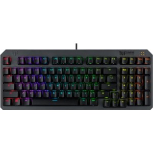 Клавіатура ASUS TUF Gaming K3 Gen II Opti-Mech RGB Red Switches USB UA Black (90MP0390-BKMA00)