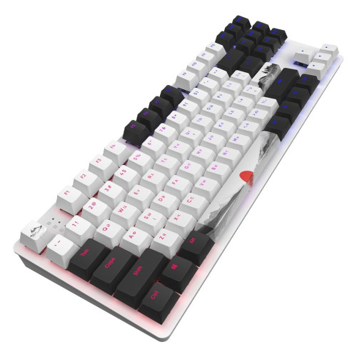 Клавіатура Dark Project One 87 Fuji ABS RGB Mech G3ms Sapphire USB Black/White (DPO87_GSH_Fuji_ANSI_UA)