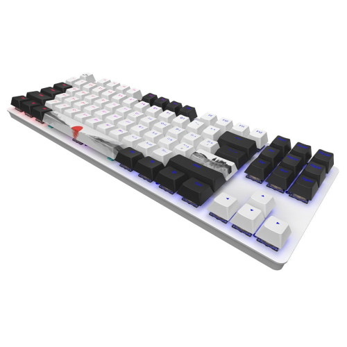 Клавіатура Dark Project One 87 Fuji ABS RGB Mech G3ms Sapphire USB Black/White (DPO87_GSH_Fuji_ANSI_UA)