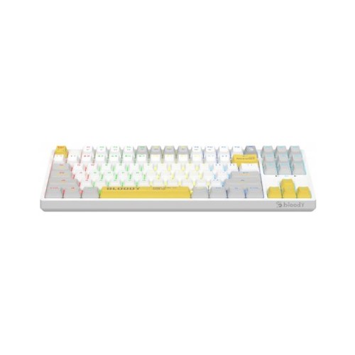 Клавіатура A4Tech Bloody S87 RGB BLMS TKL USB Energy White (4711421993708)