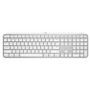 Клавіатура Logitech MX Keys S для MAC Bluetooth/Wireless UA Pale Grey (920-011638)