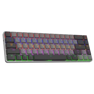 Клавіатура GamePro MK122R Red Swich Low Profile Wireless Dark Gray (MK122R)