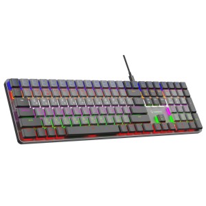 Клавіатура GamePro MK145R Red Swich Low Profile USB Dark Gray (MK145R)