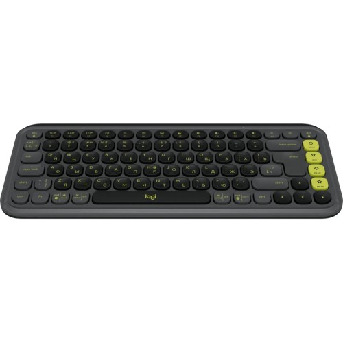 Клавіатура Logitech POP Icon Keys Bluetooth UA Graphite (920-013157)