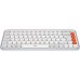 Клавіатура Logitech POP Icon Keys Bluetooth UA Off-White (920-013072)