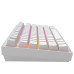 Клавіатура Dark Project ALU81 Terra Nostra PBT RGB Mech G3MS Moonstone White (DPKB_NOSTRA_81_ANSI_WHITE_UA)