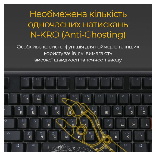 Клавіатура Ducky One 3 TKL Cherry MX Brown RGB UA USB Black (DKON2187ST-BUAPXCLAWSC1)