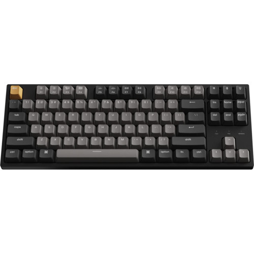 Клавіатура Keychron C1 Pro 87Key K pro Brown RGB QMK/VIA USB UA Black (C1PL3_KEYCHRON)