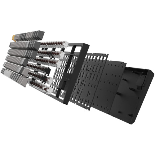 Клавіатура Keychron C1 Pro 87Key K pro Brown RGB QMK/VIA USB UA Black (C1PL3_KEYCHRON)