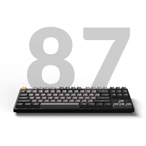 Клавіатура Keychron C1 Pro 87Key K pro Brown RGB QMK/VIA USB UA Black (C1PL3_KEYCHRON)