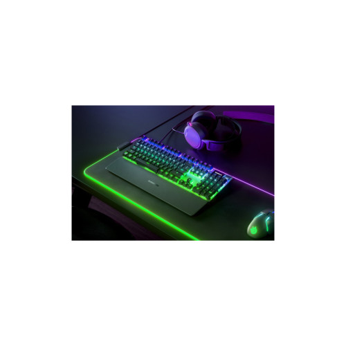 Клавіатура SteelSeries Apex 7 Blue Switch OLED Smart Display USB UA Black (64774)
