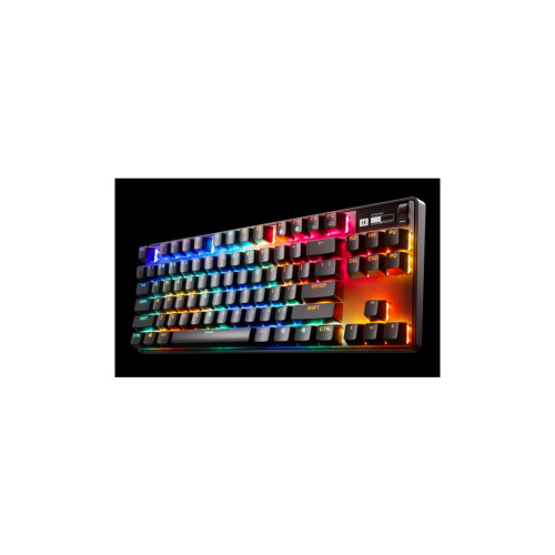Клавіатура SteelSeries Apex Pro TKL Wireless Gen 3 UA HyperMagnetic OmniPoint 2.0 OLED UA Black (64871)