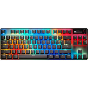 Клавіатура SteelSeries Apex Pro TKL Wireless Gen 3 UA HyperMagnetic OmniPoint 2.0 OLED UA Black (64871)