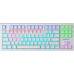 Клавіатура Aula F3032 White keycaps plus 21 Yellow keys KRGD Brown USB UA White (6948391201757)