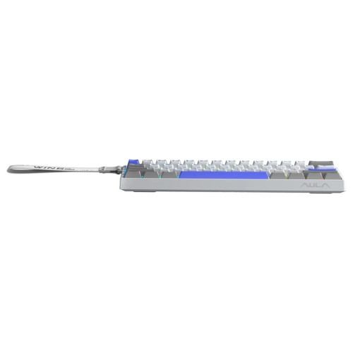 Клавіатура Aula WIN68 HE Max Magnetic Switch USB UA Grey (6978080504081)