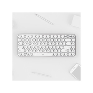 Клавіатура Xiaomi MiiiW AIR85 Bluetooth/Wireless UA White (MWXKT01 White)