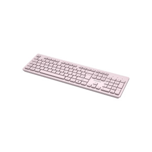 Клавіатура Canyon HKB-W01 Silent Wireless UA Beige (CNS-HKBW01BG)