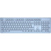 Клавіатура Canyon HKB-W01 Silent Wireless UA Blue (CNS-HKBW01BL)