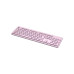 Клавіатура Canyon HKB-W01 Silent Wireless UA Pink (CNS-HKBW01P)