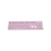 Клавіатура Canyon HKB-W01 Silent Wireless UA Pink (CNS-HKBW01P)