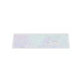 Клавіатура Canyon HKB-W11 Slim Dual Mode Wireless/Bluetooth RGB UA White (CNS-HBTK11W)