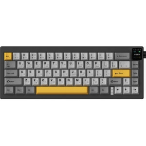 Клавіатура Ajazz AK650 Flying Fish Switch Black RGB USB/Wireless/Bluetooth UA Black (AK650-FF-BGY)