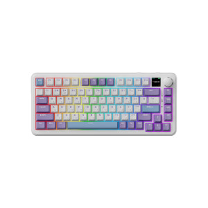Клавіатура Ajazz AK820 MAX Magnetic switches Purple RGB USB/Wireless/Bluetooth UA Purple (AK820MAX-M-PWB)