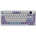 Клавіатура Ajazz AK820 MAX Magnetic switches Purple RGB USB/Wireless/Bluetooth UA Purple (AK820MAX-M-PWB)